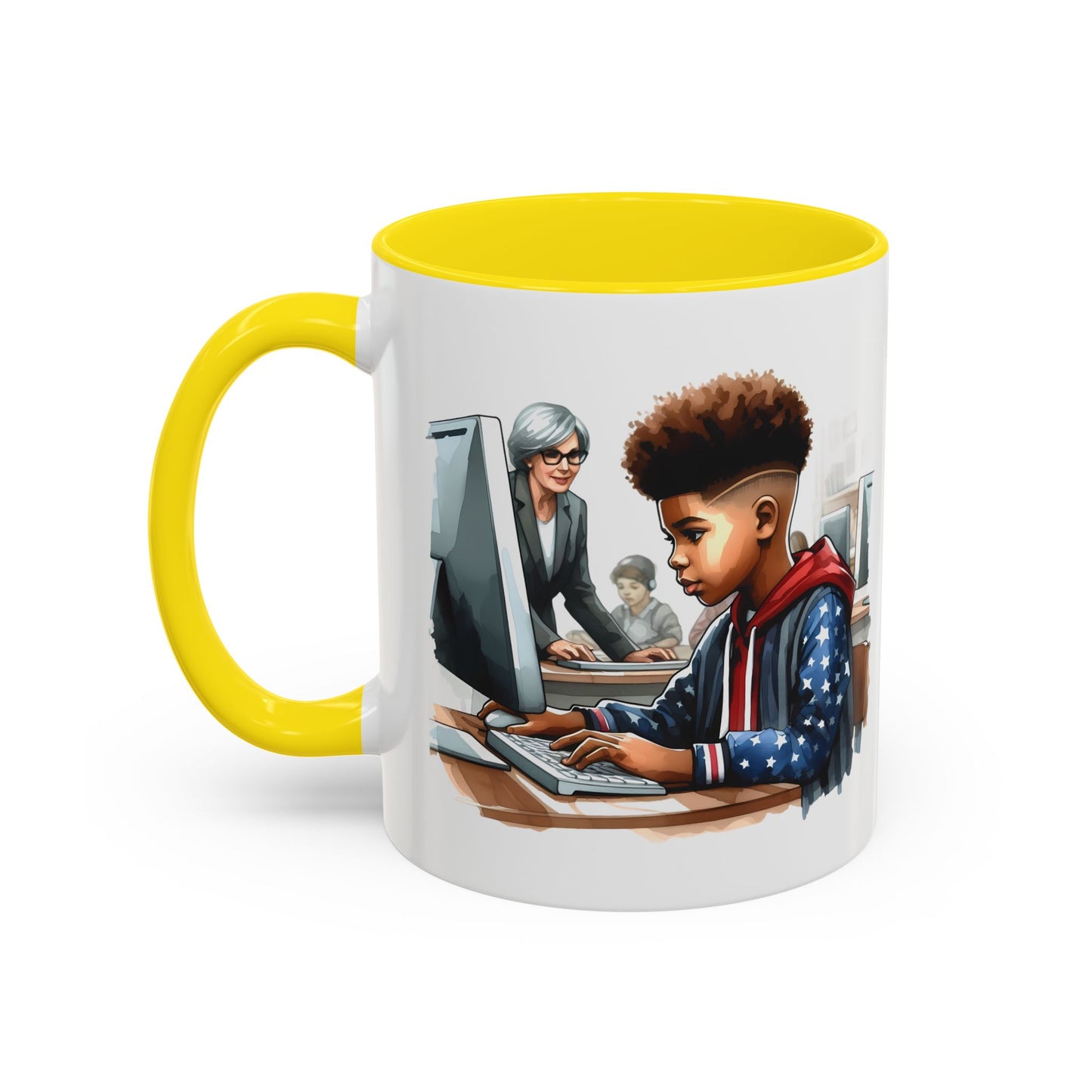 Creative Office Accent Coffee Mug - Perfect for Work, Study, Home Office, Gifts, Teacher Appreciation, Graduation