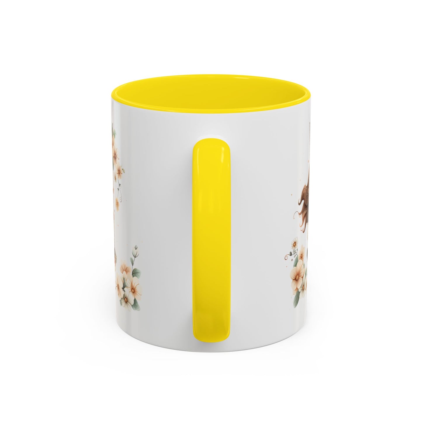 Whimsical Floral Coffee Mug - Cute Gift for Tea Lovers, Cozy Home Decor, Spring Celebration, Enjoy Your Favorite Beverages