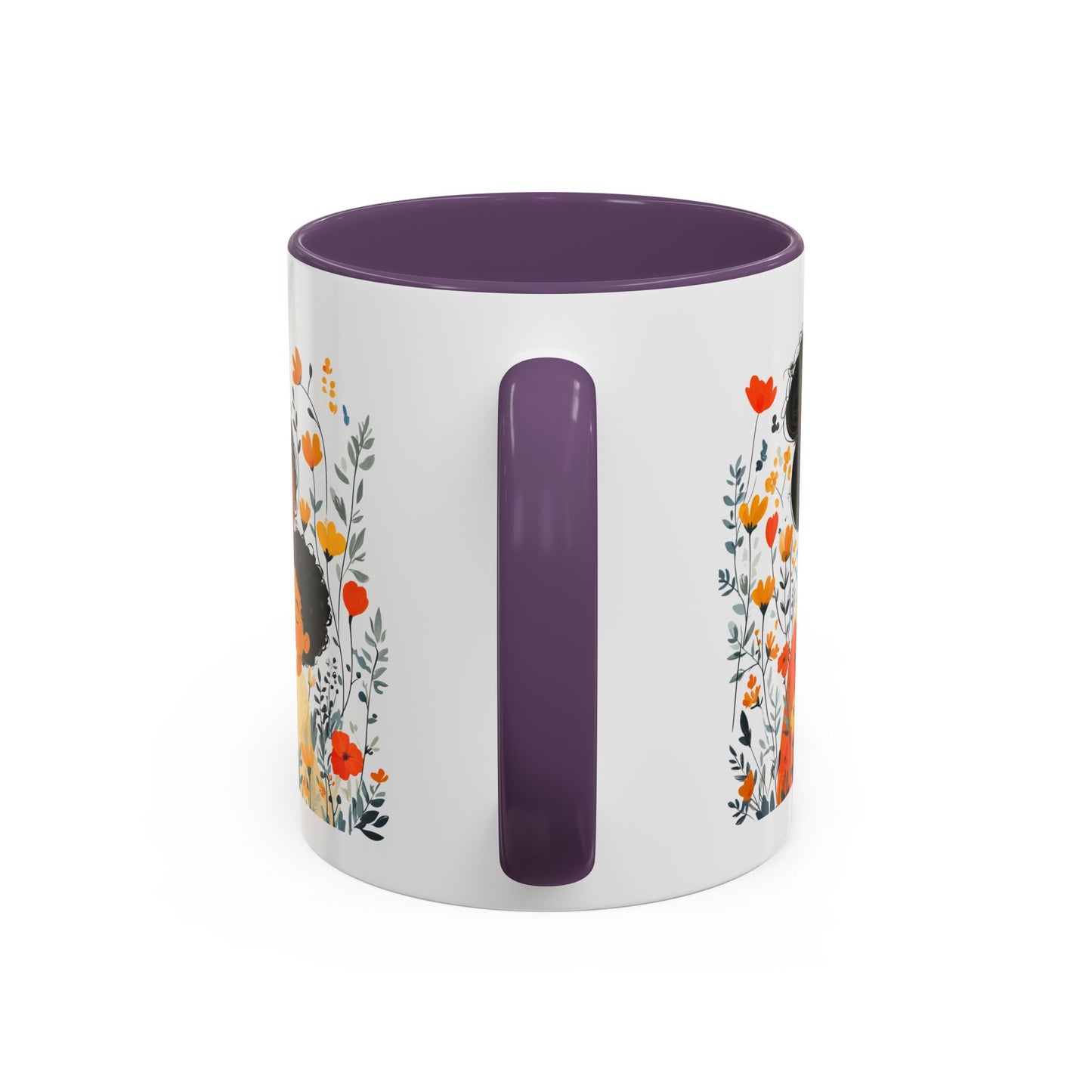 Floral Mama & Child Coffee Mug - Perfect for Mother's Day, Gift for Mom, Family Time, Cute Drinkware, Wellness, Friendship