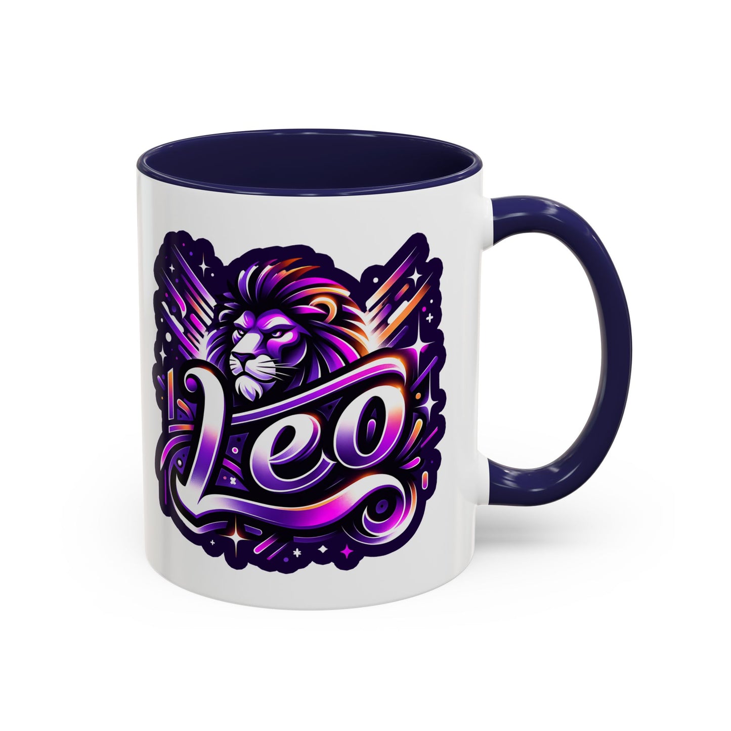 Vibrant Zodiac Leo Coffee Mug, Astrology Gift, Personalized Mug for Leo, Birthday Gift, Unique Home Décor