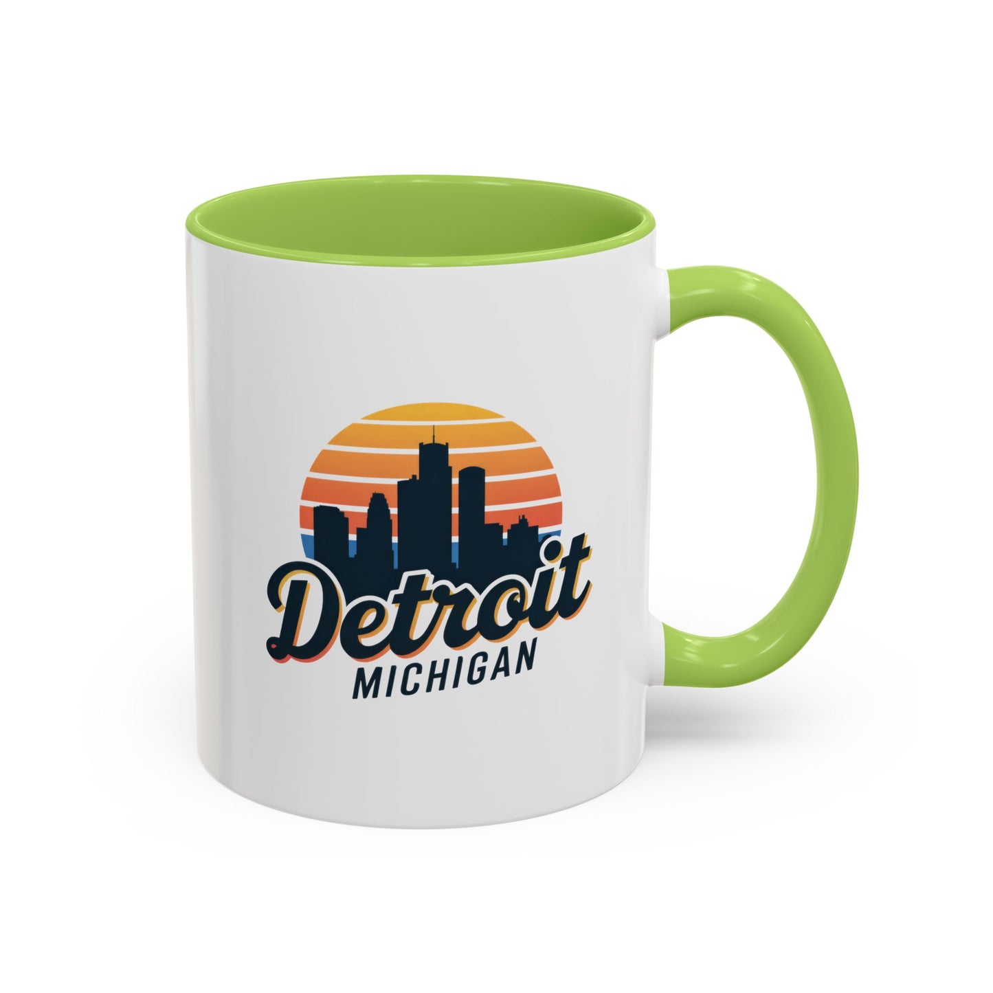 Detroit Skyline Coffee Mug - Perfect for Home, Gifts, Office Decor, Travel, Sunsets