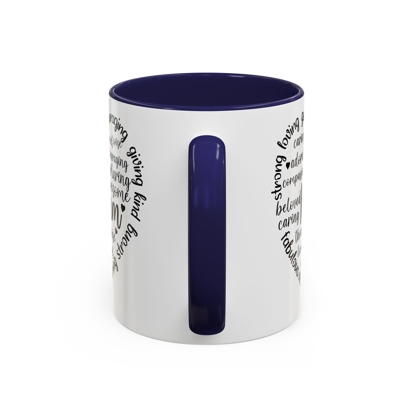 Inspirational Mum Coffee Mug - Perfect Gift for Mother’s Day, Birthdays, or Just Because, Unique Black Accent Mug
