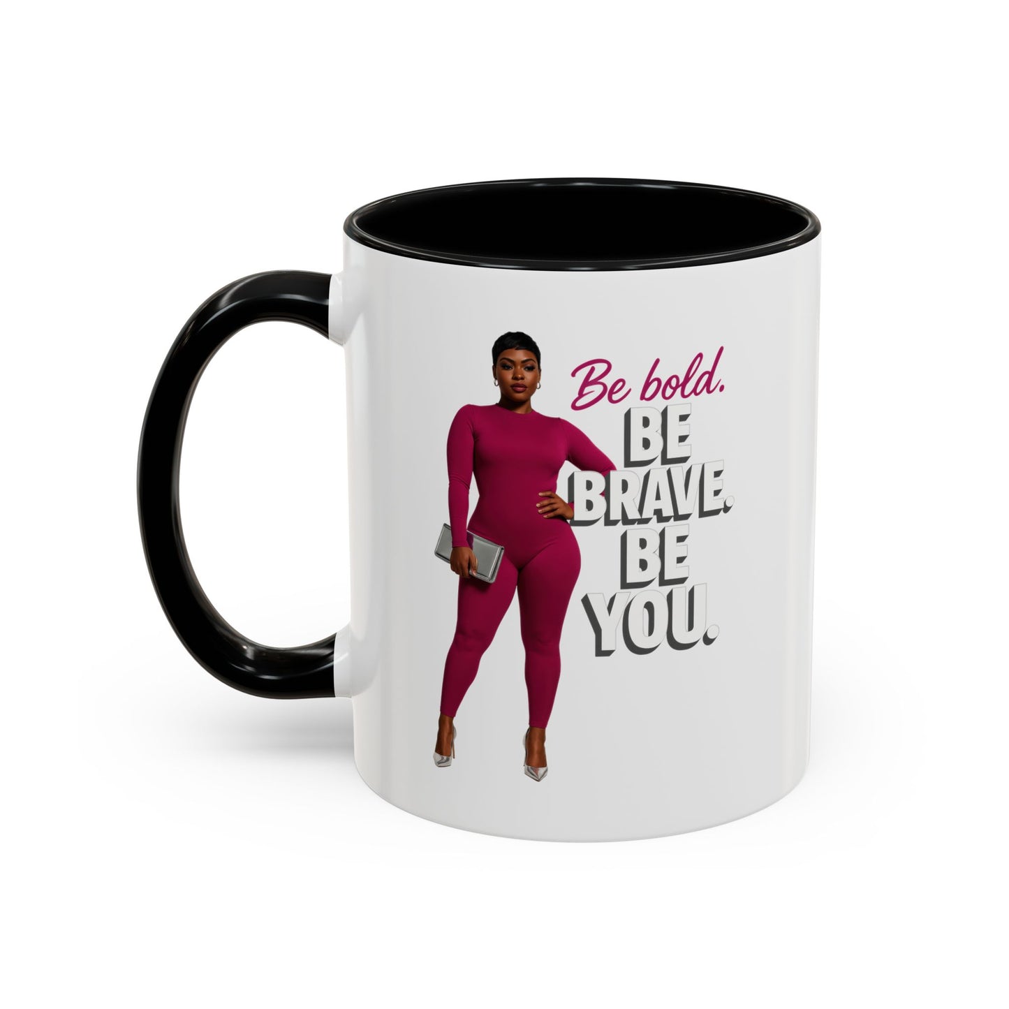 Bold Inspiration Coffee Mug - Empowerment Gift, Motivational Mug, Self-Love Decor, Office Essentials, Unique Gift Idea