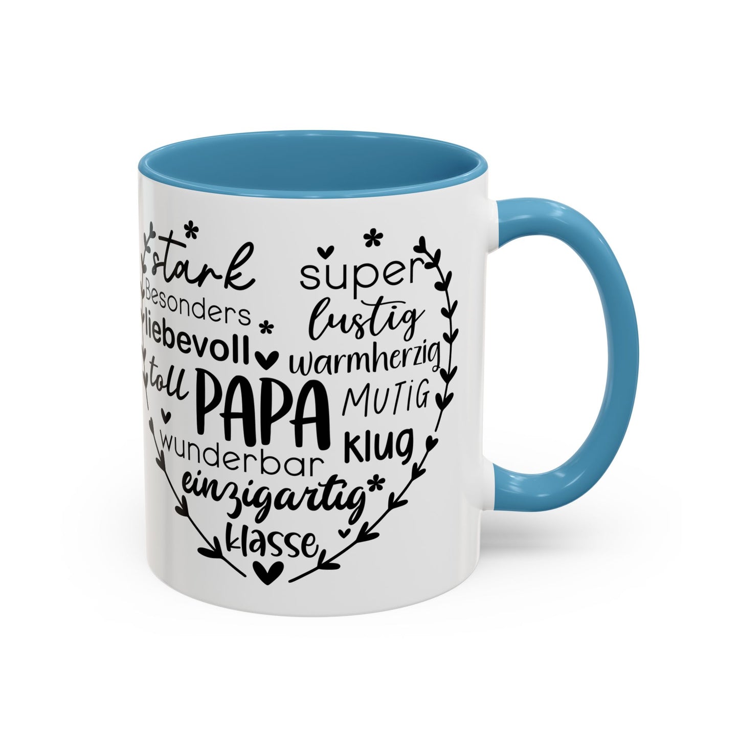 Personalized Papa Coffee Mug – Heartfelt Gift for Dads, Birthday Present, Father's Day Mug, Home Office Coffee Cup, Unique Dad Gift