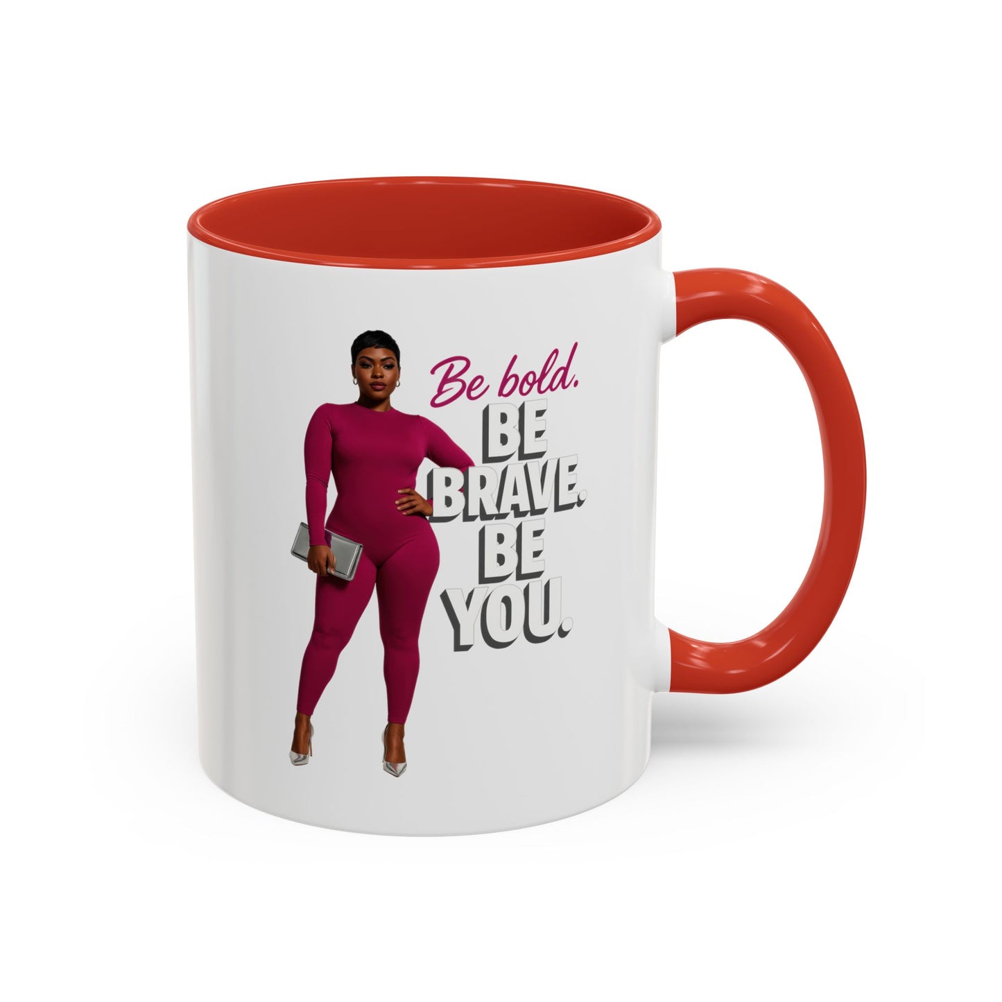 Bold Inspiration Coffee Mug - Empowerment Gift, Motivational Mug, Self-Love Decor, Office Essentials, Unique Gift Idea