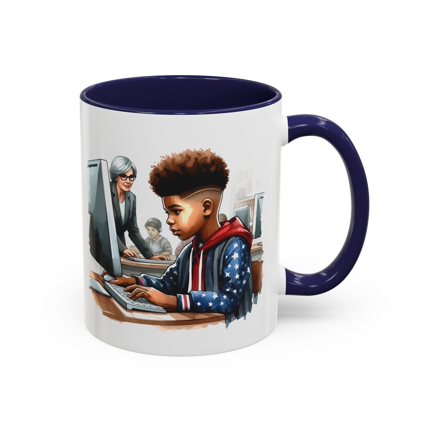 Creative Office Accent Coffee Mug - Perfect for Work, Study, Home Office, Gifts, Teacher Appreciation, Graduation