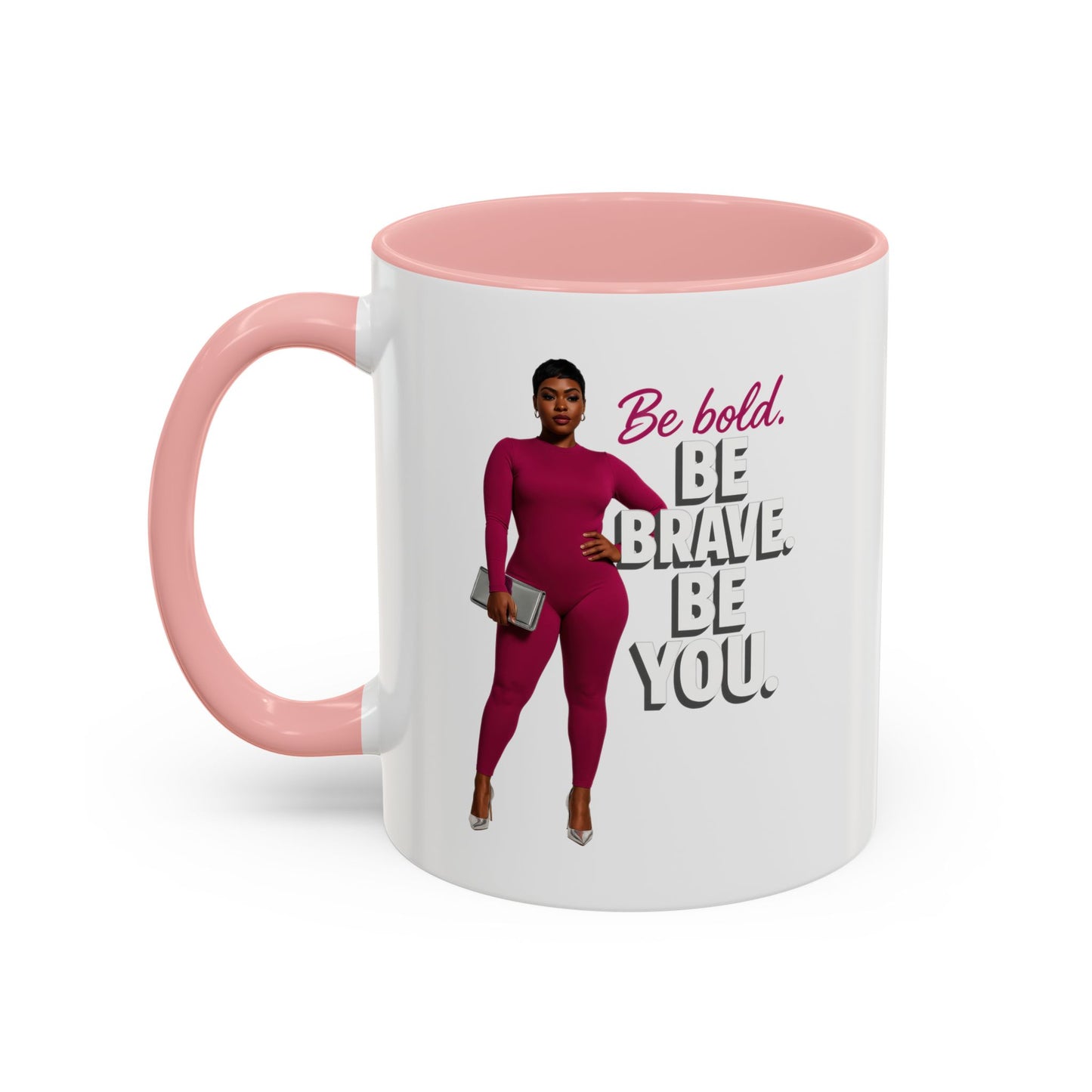 Bold Inspiration Coffee Mug - Empowerment Gift, Motivational Mug, Self-Love Decor, Office Essentials, Unique Gift Idea