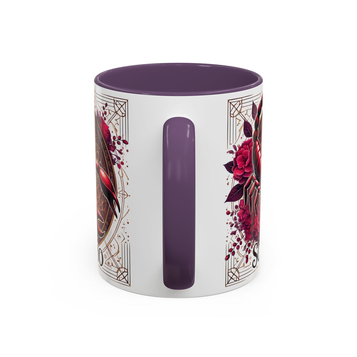 Scorpio Zodiac Accent Coffee Mug - Astrology Gift for Scorpios