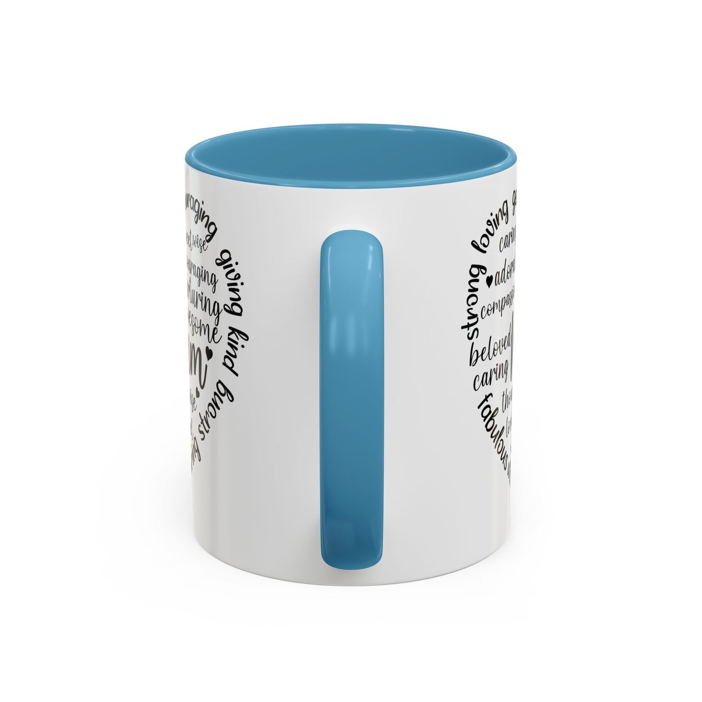 Inspirational Mum Coffee Mug - Perfect Gift for Mother’s Day, Birthdays, or Just Because, Unique Black Accent Mug