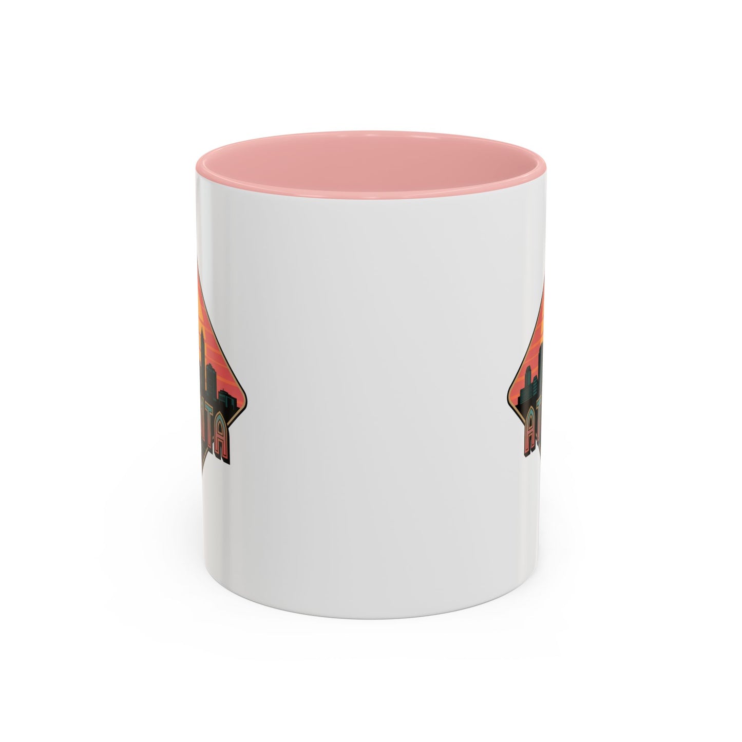 Atlanta Skyline Accent Coffee Mug, Unique Gift for Coffee Lovers, Home Decor, Travel Souvenir, Urban Style Mug