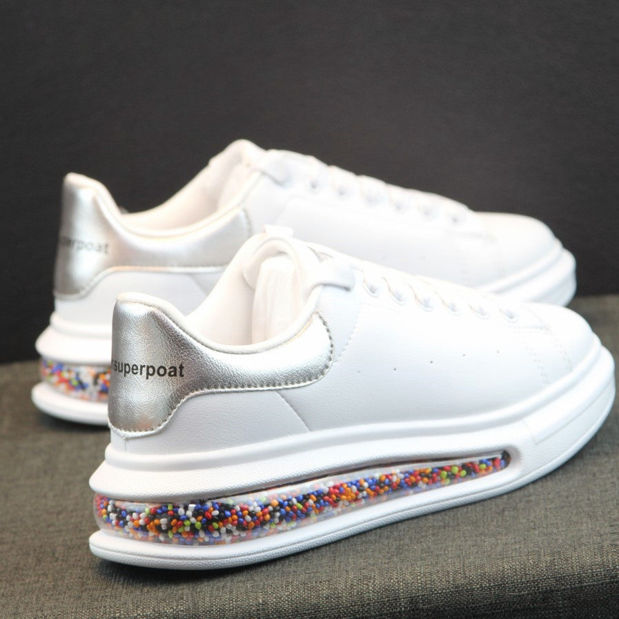Air Cushion White Shoes Autumn Couple Casual Sports Shoes Store Hive UNIjuntos