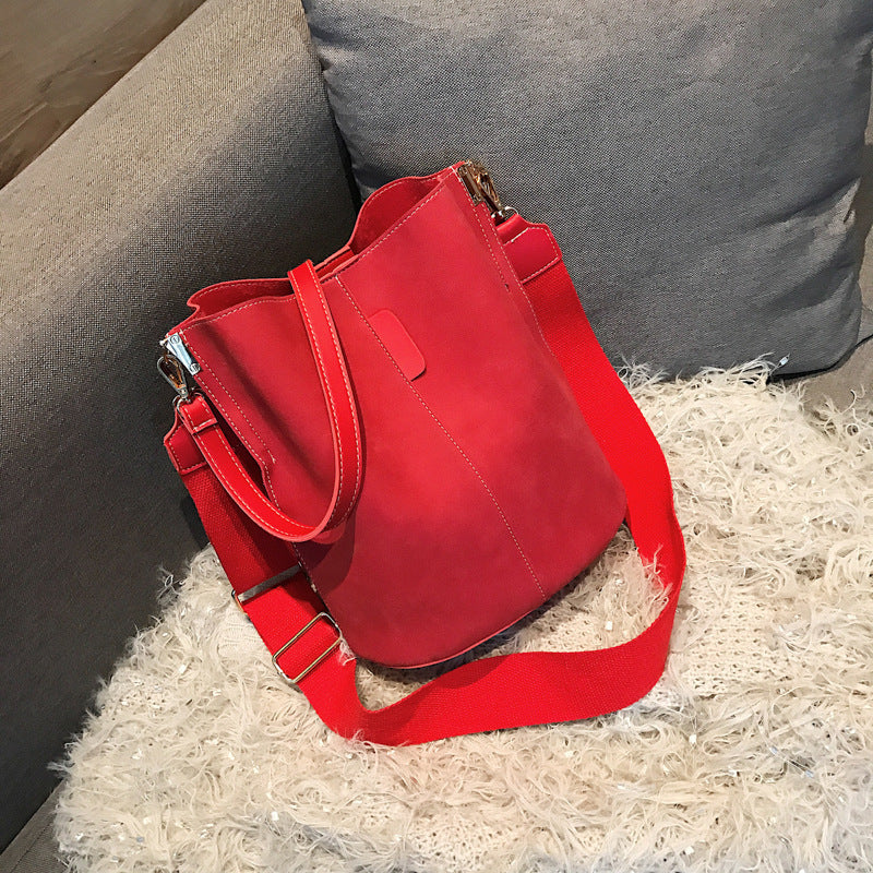 Scrub bucket bag shoulder bag