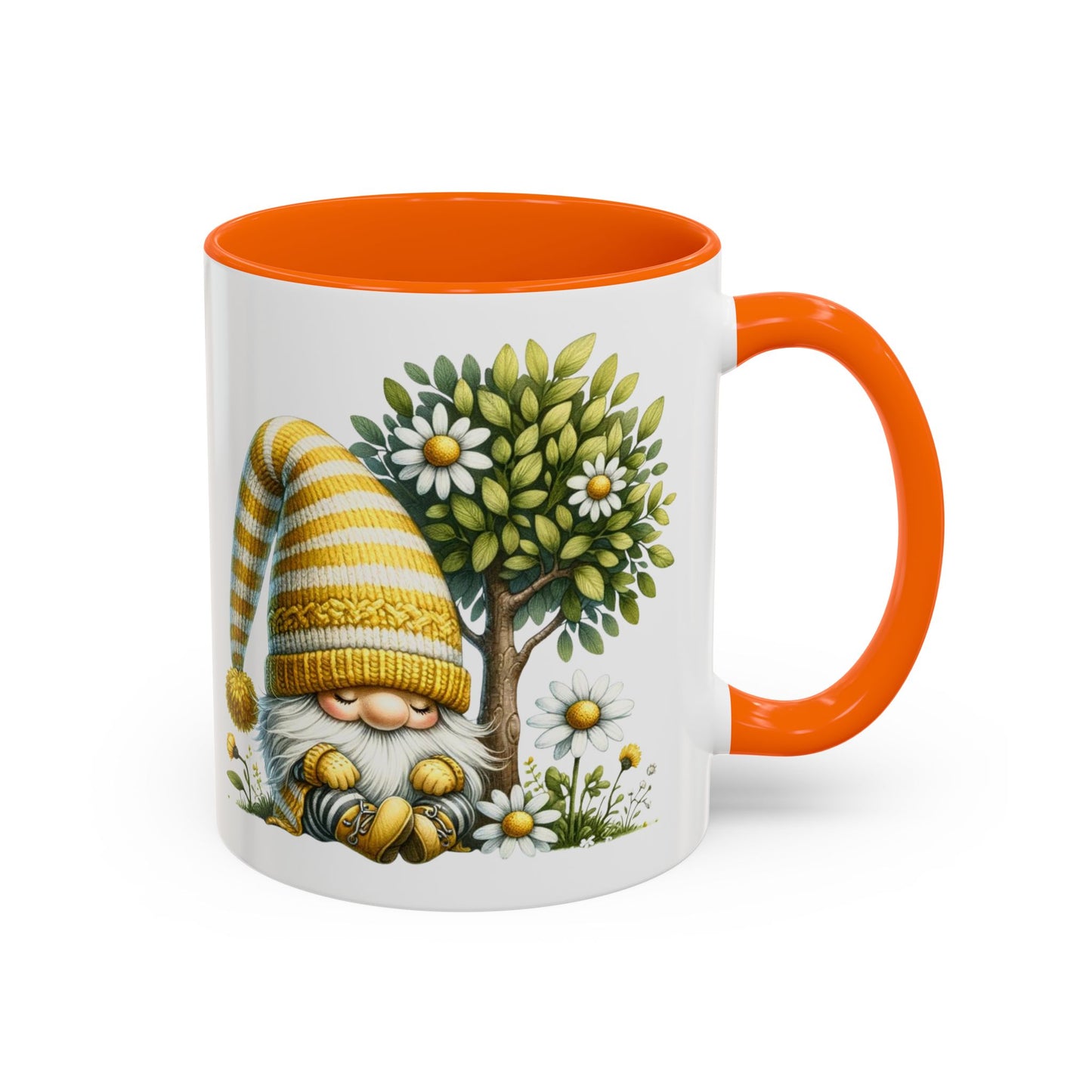 Whimsical Gnome Coffee Mug - Perfect for Garden Lovers, Home Decor, Gift for Friends, Cozy Mornings, Spring Celebrations