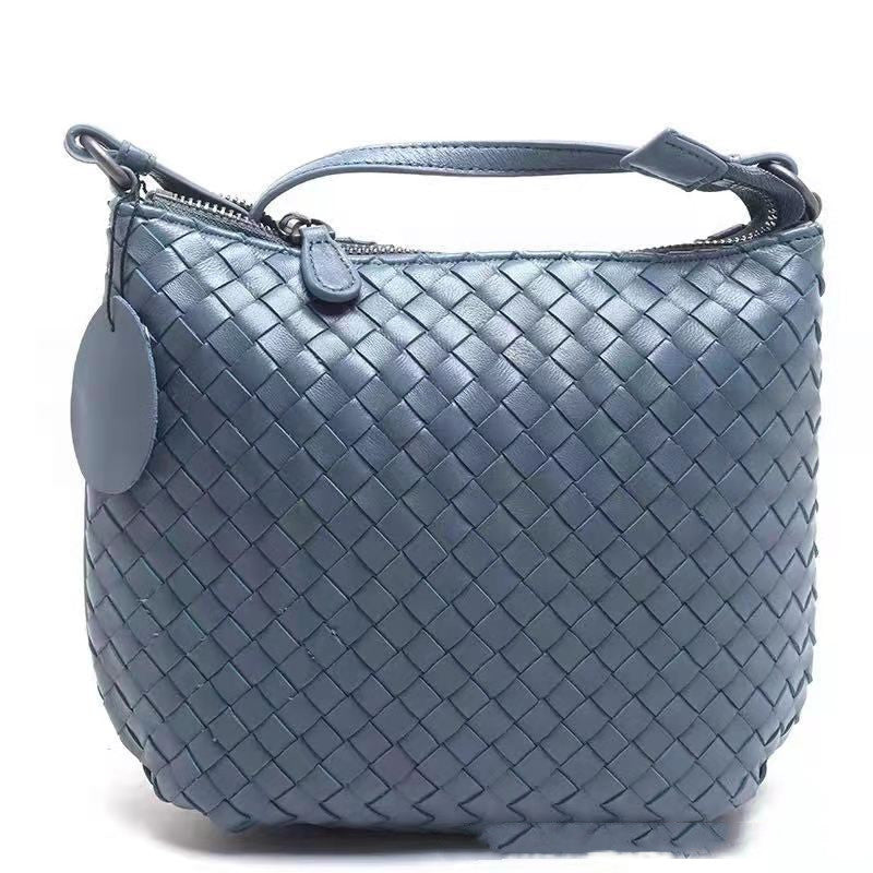 New Pure Sheepskin Hand-woven Bag