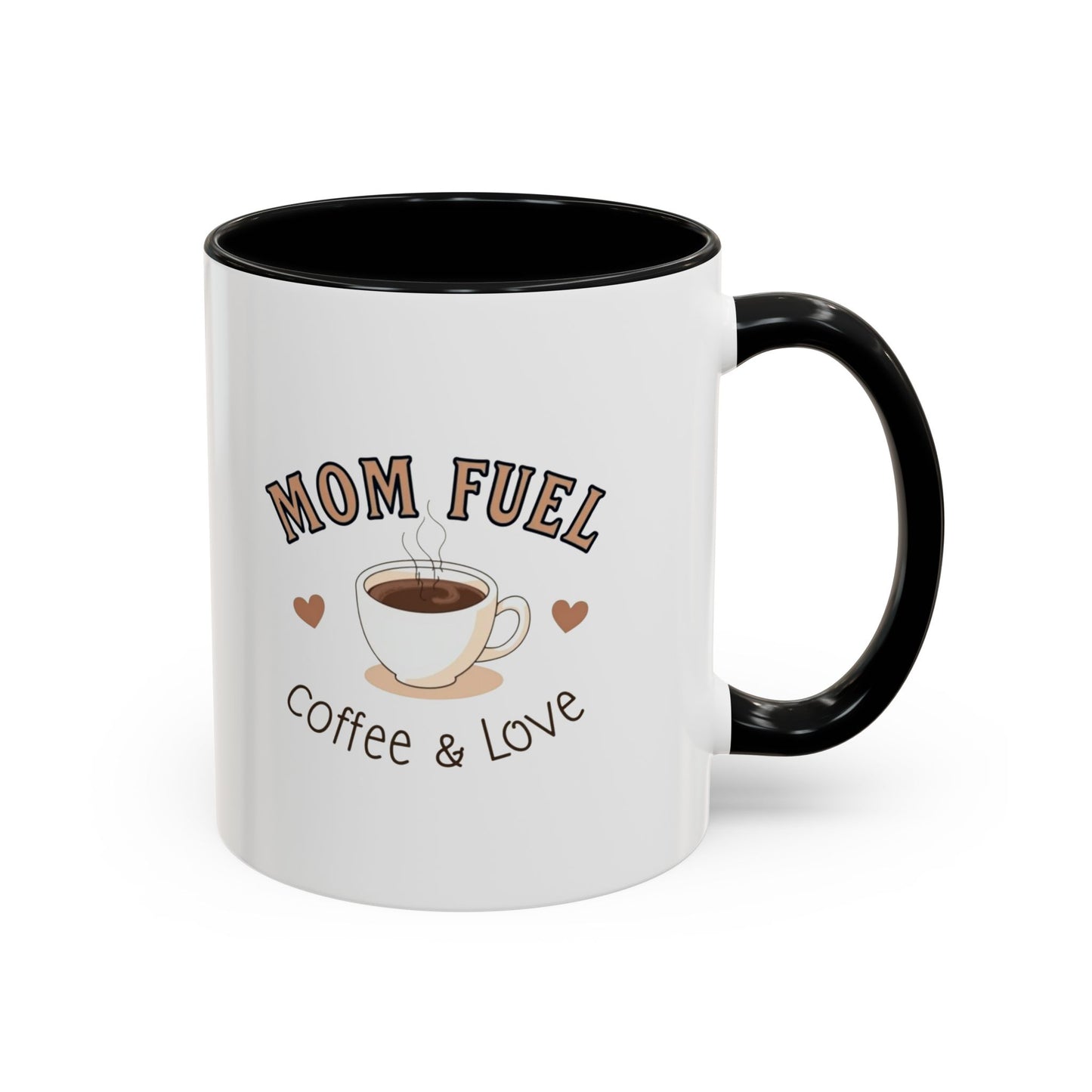 Mom Fuel Coffee Mug - Perfect Gift for Coffee Lovers, Mothers' Day, Birthday, Home Office, Ceramic Mug