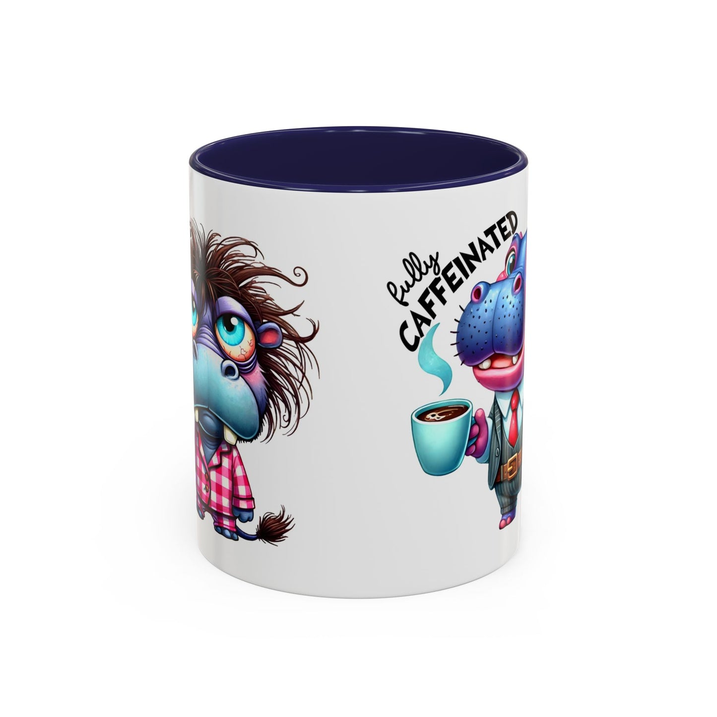 Whimsical Coffee Mug, Fun Animal Characters, Perfect Gift for Coffee Lovers, Quirky Office Decor, Birthday, Christmas