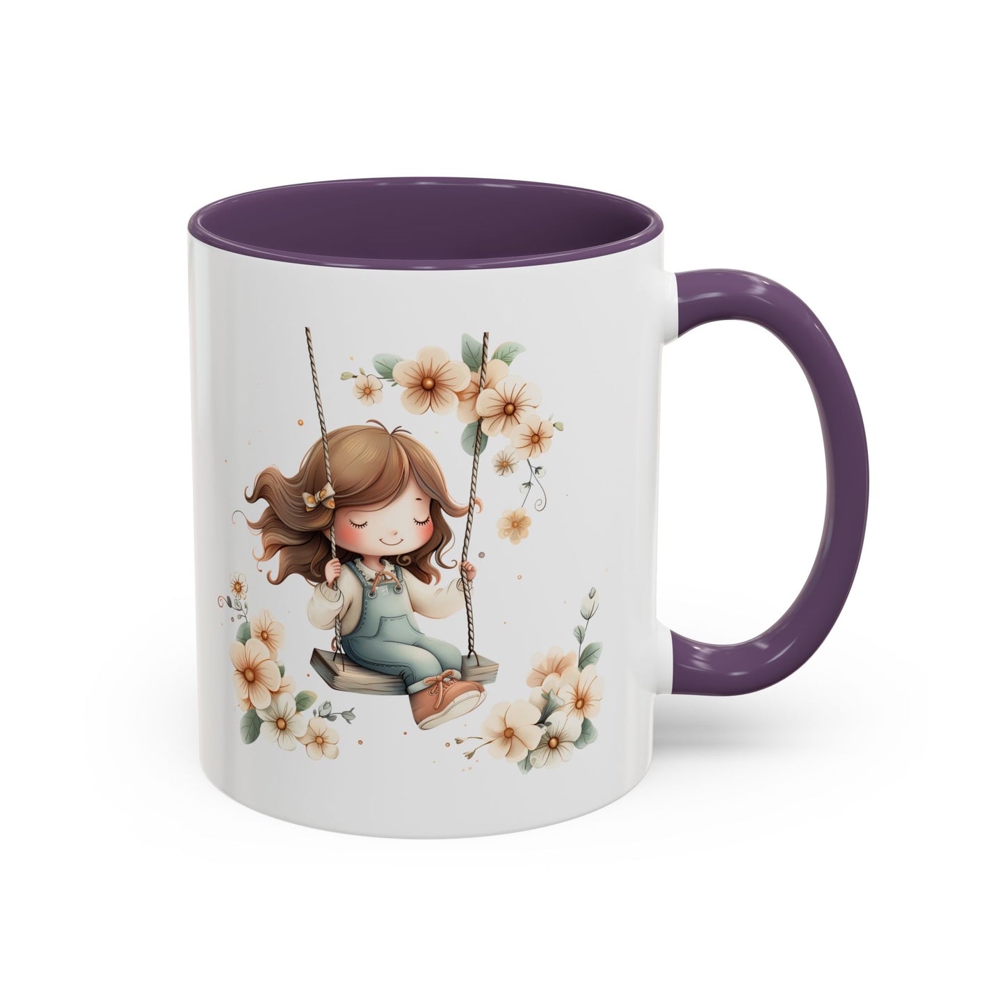 Whimsical Floral Coffee Mug - Cute Gift for Tea Lovers, Cozy Home Decor, Spring Celebration, Enjoy Your Favorite Beverages