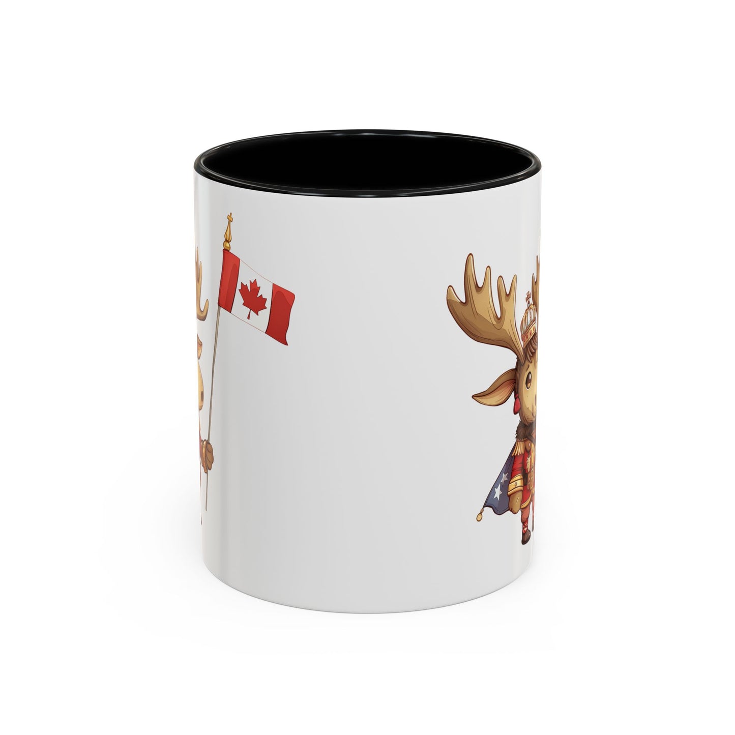 Canada Moose Accent Coffee Mug, Funny Moose Mug, Canadian Gift, Cute Animal Mug, Canada Day Mug, Holiday Coffee Cup