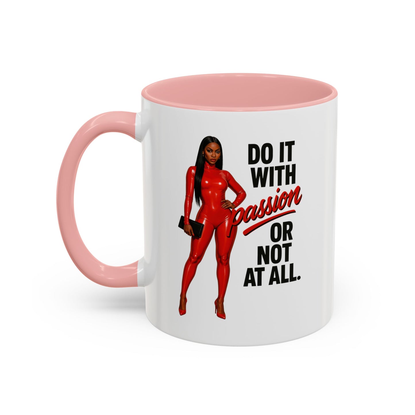 Vibrant Passionate Coffee Mug - Perfect for Tea Lovers, Gift for Friends, Motivational Drinkware, Unique Office Coffee Cup
