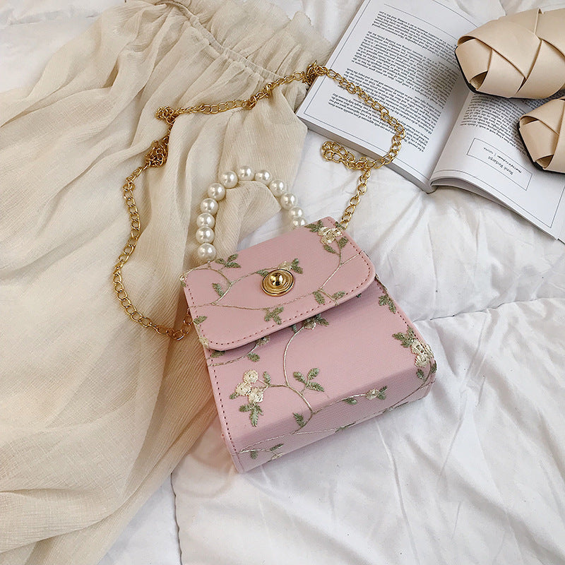 Small square bag fashion rhombus chain shoulder bag