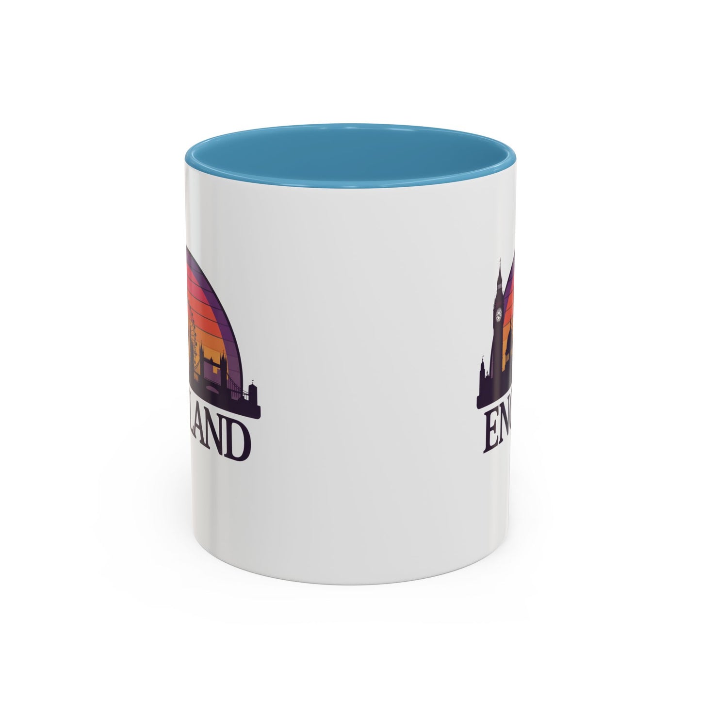 London Skyline Accent Coffee Mug - Unique Gift for Tea Lovers, Home Decor, Travel Souvenir, English Culture Enthusiasts, 11oz, 15oz