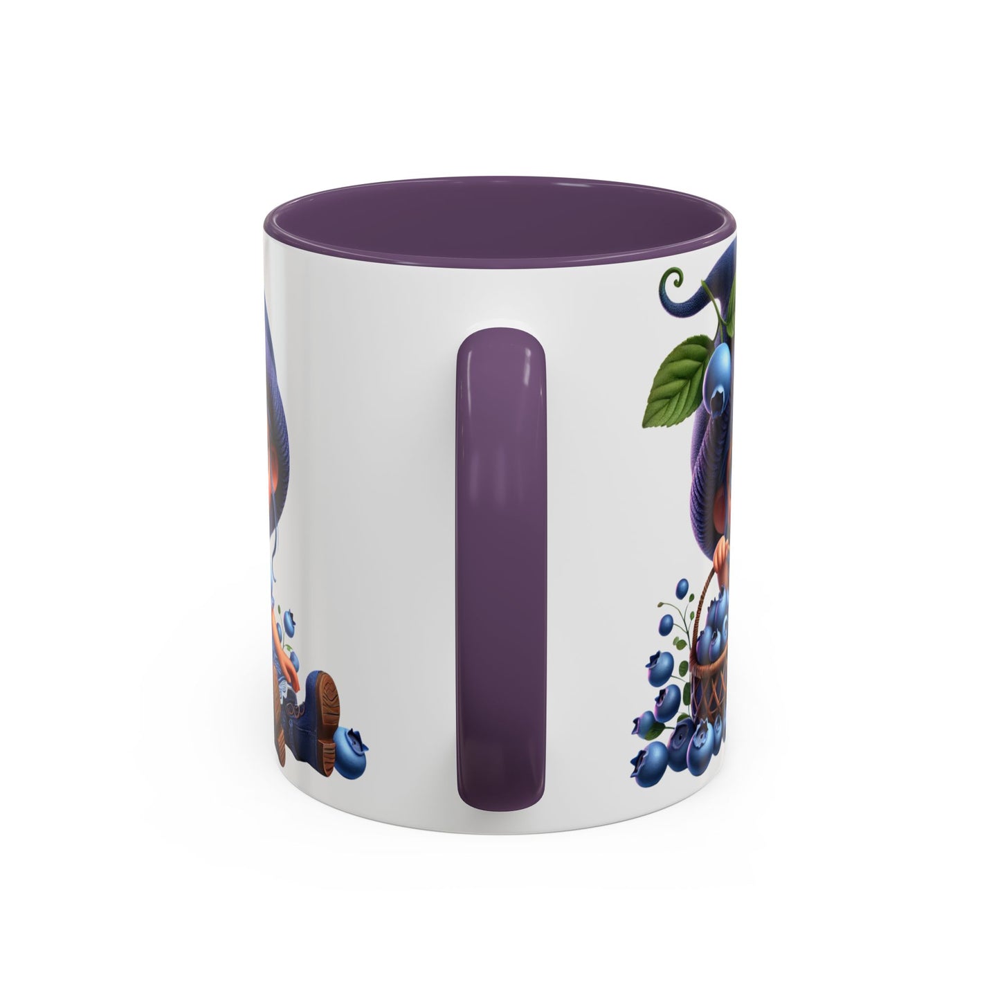 Cute Blueberry Girl Coffee Mug - 11oz & 15oz