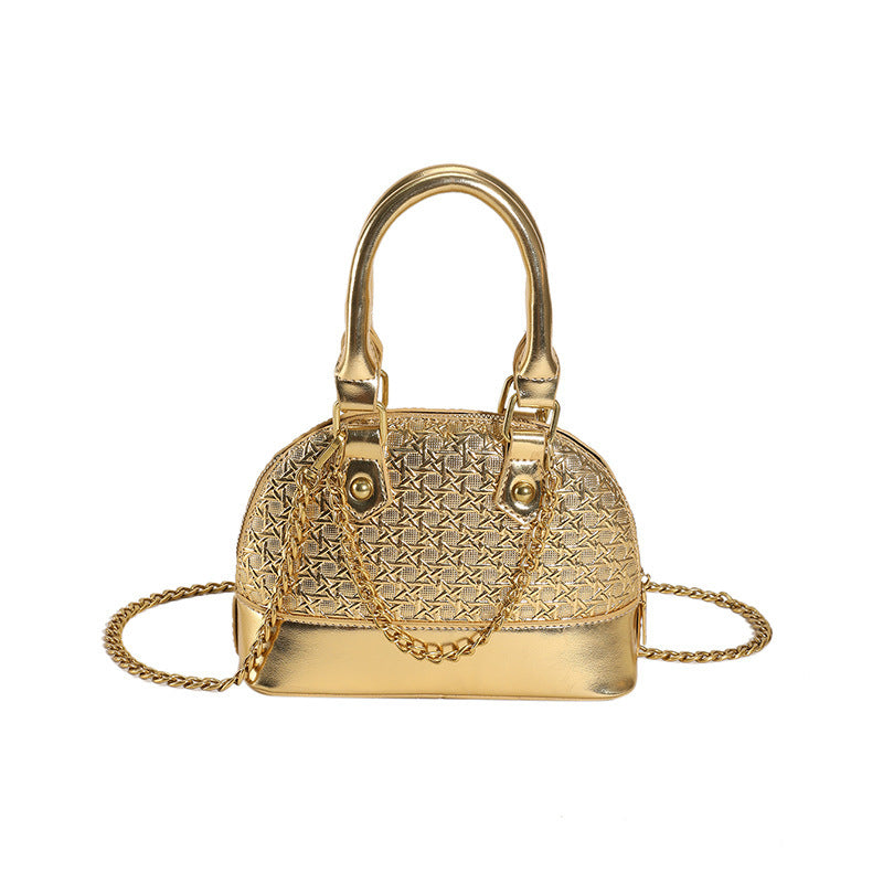 Women's Fashion All-matching Embossed Shoulder Crossbody Bag