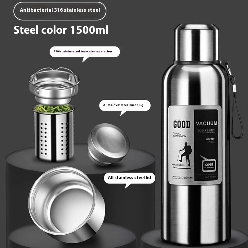316 Stainless Steel Liner Vacuum All-steel Thermal Pot