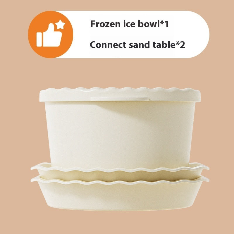 Household Hand Slush Machine Production Ice Crusher Small Manual Ice Breaker