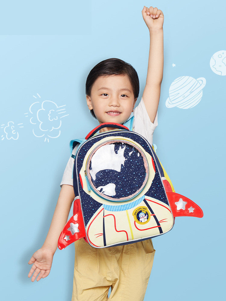 Little Tail New Cartoon Cute Male Children's School Bag Store Hive UNIjuntos