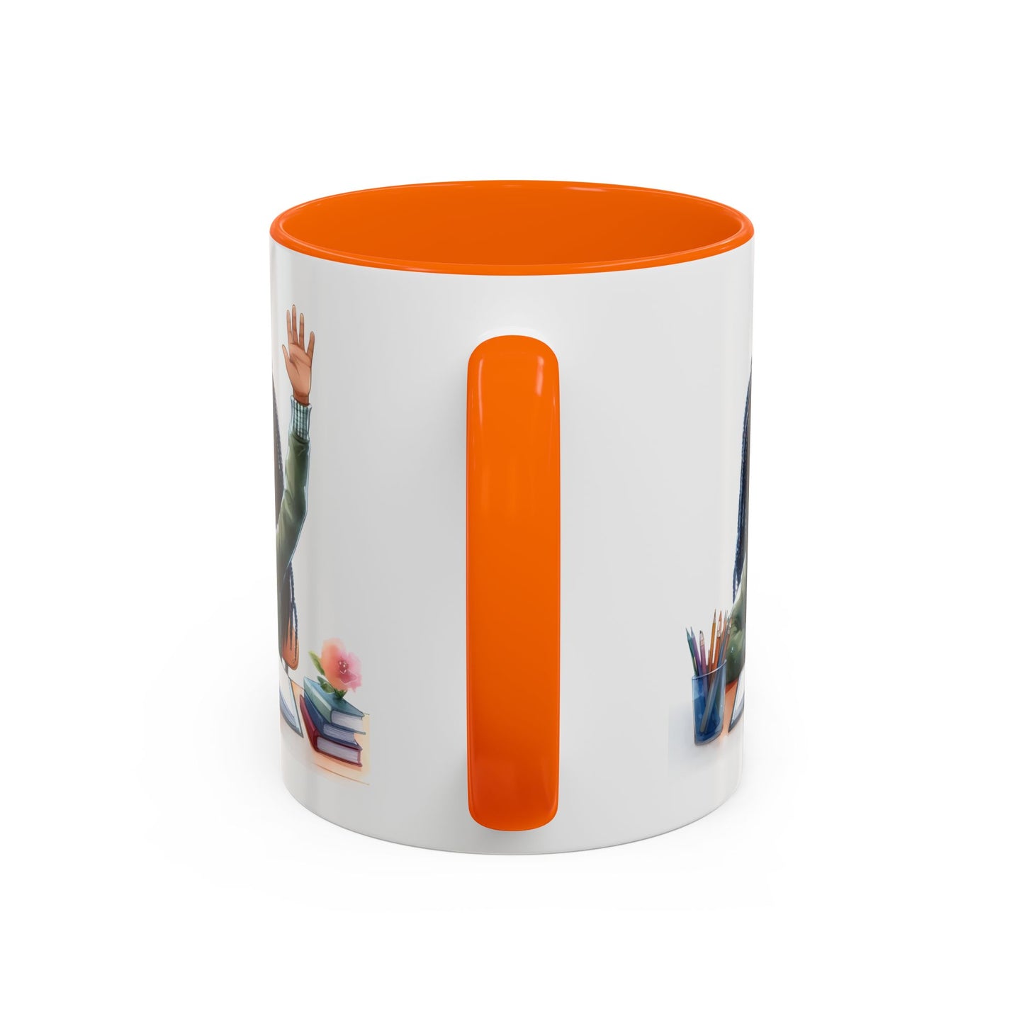 Charming Coffee Mug for Education Lovers, Black Accent Mug, Inspirational Teacher Gift, Cute School Mug, Study Buddy, Personalized [...]