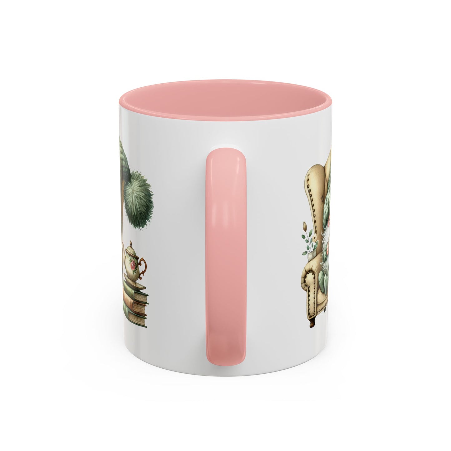 Cozy Gnome Accent Coffee Mug, Cute Gnome Mug, Winter Coffee Cup, Gift for Gnome Lovers, Gnome Decor, Funny Coffee Mug