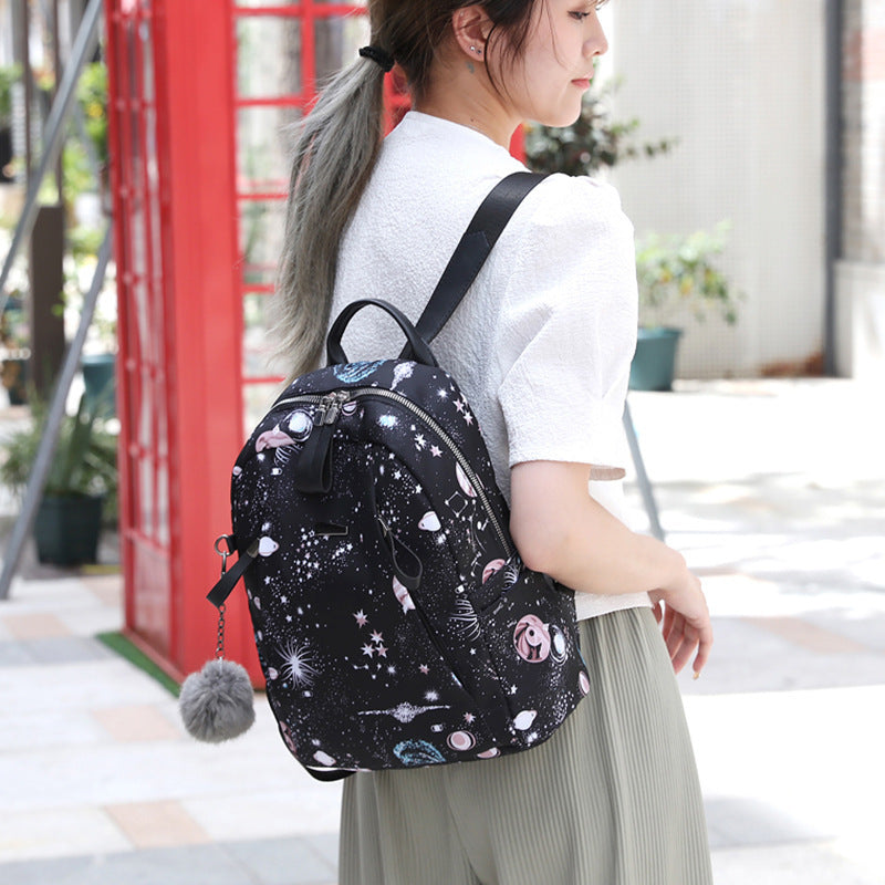 Ins De Mode Sac À Dos Femmes Sac D'école Solide Extérieur Voyage Sacs Fille JFA UNIjuntos Entreprise