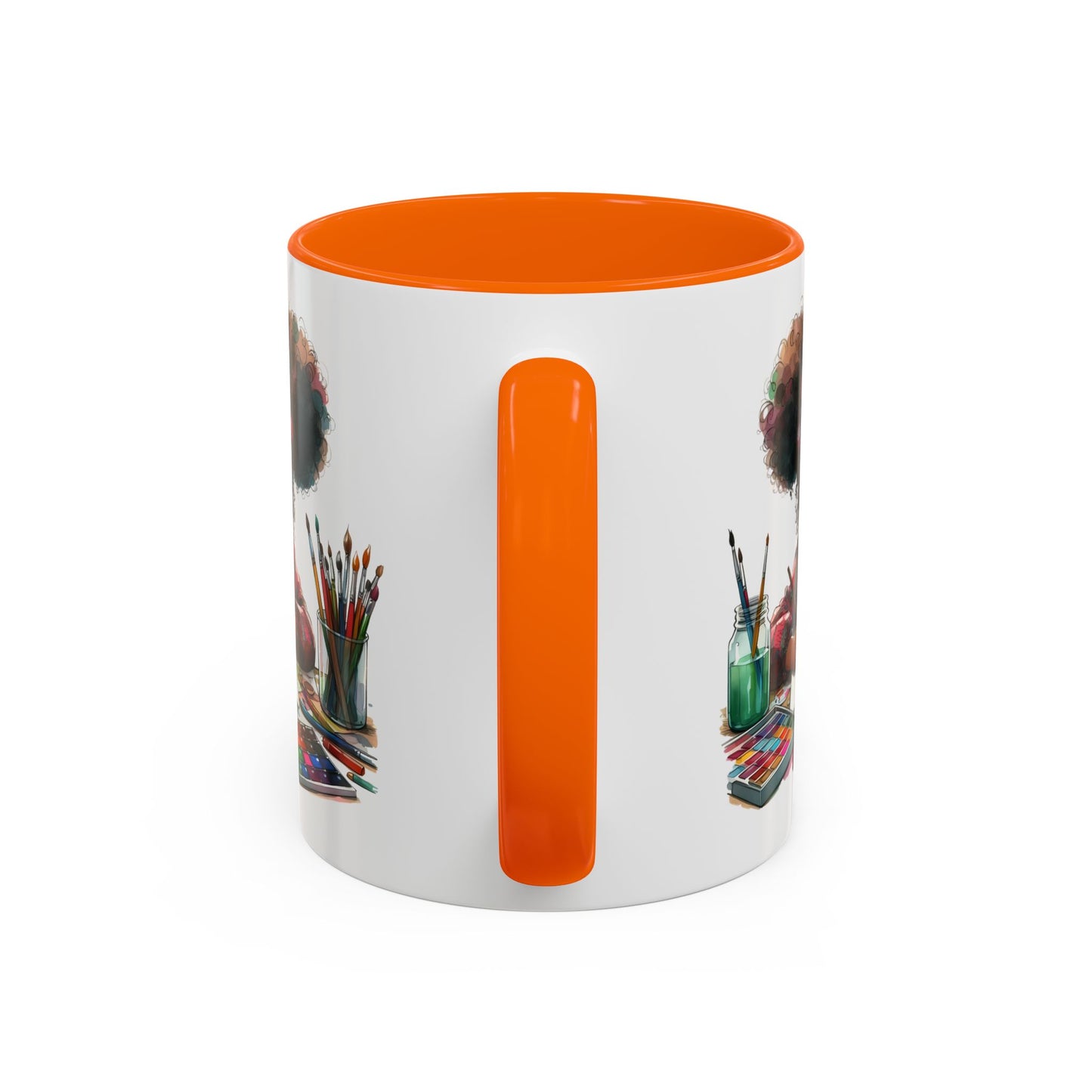 Creative Kids Coffee Mug, Art Mug, Colorful Mug, Cute Kids Mug, Gift for Artists, Unique Drinkware