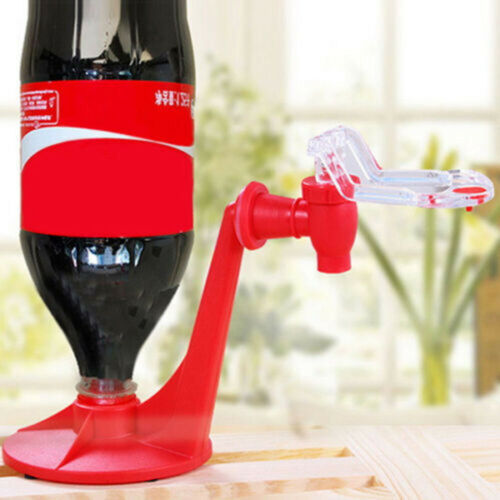 La Magie Du Robinet Coke Bouteille Inversé En Plastique Boisson Distributeur D'eau Ménage D'été Partie Cuisine