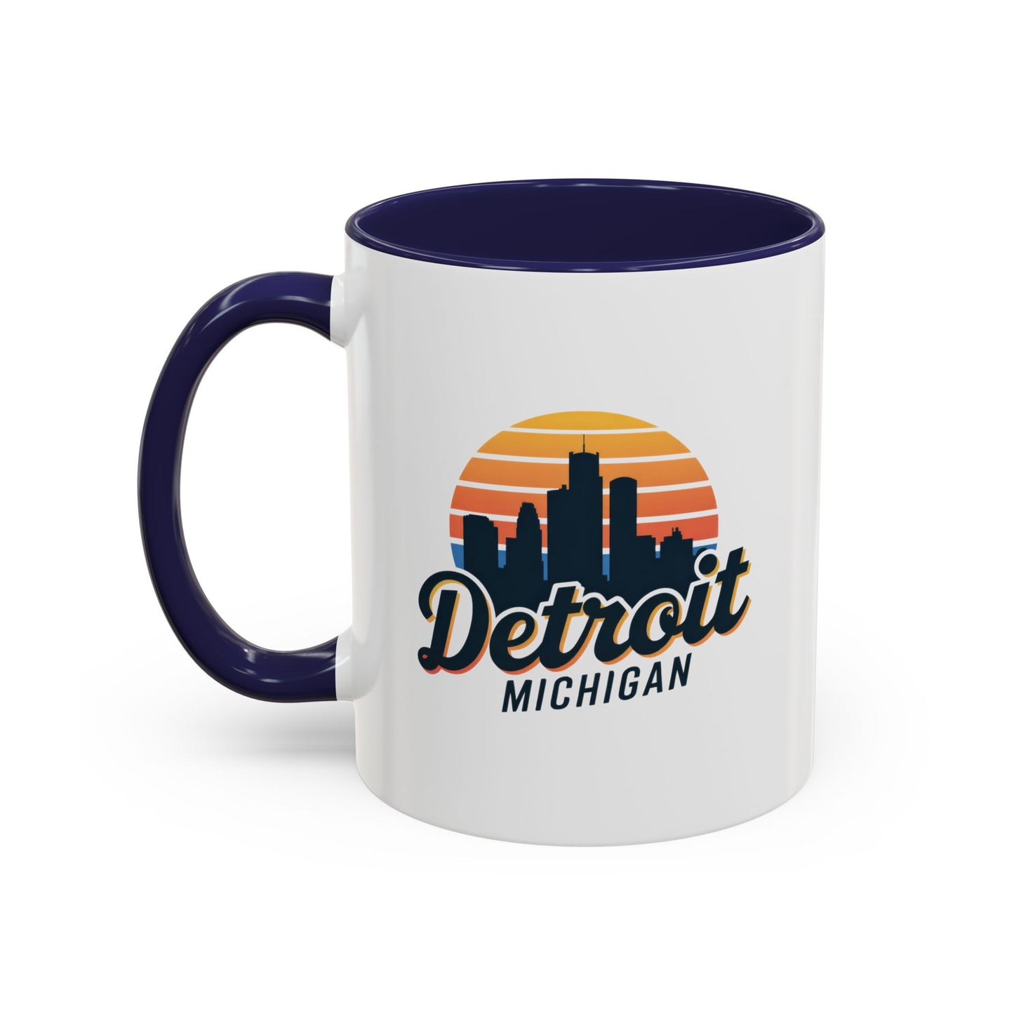 Detroit Skyline Coffee Mug - Perfect for Home, Gifts, Office Decor, Travel, Sunsets