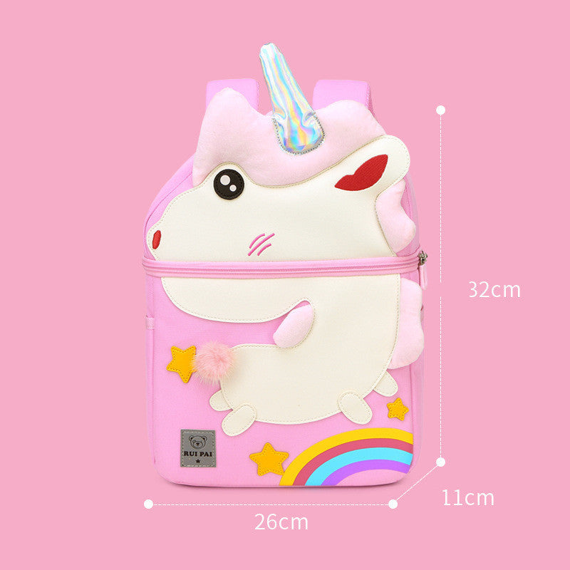 Kindergarten school bag Korean cute children cartoon school bag Store Hive UNIjuntos