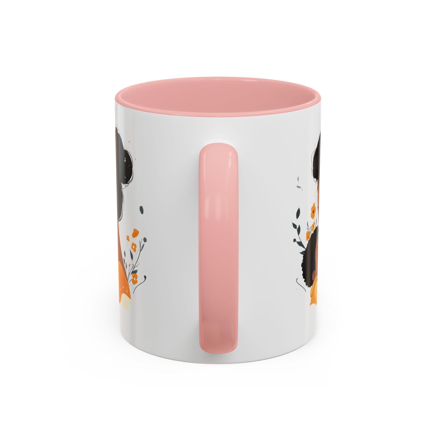 Mother and Child Accent Coffee Mug, Inspirational Drinkware, Gift for Mothers Day, Cute Family Mug, Cozy Coffee Cup, Loving Bond Mug