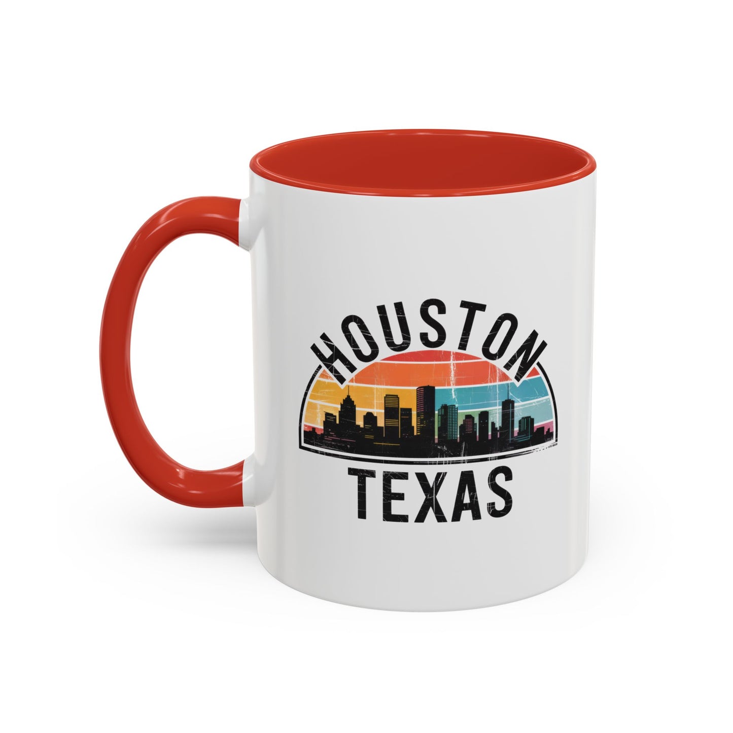 Houston Texas Accent Coffee Mug - Perfect for Souvenir Lovers, Gift for Texas Proud, Travel Mugs, Cityscape Kitchen Decor, Coffee Lovers