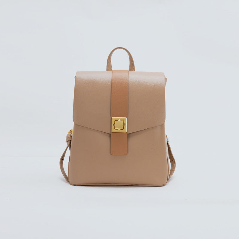 Mini Square College School Bag Large Capacity