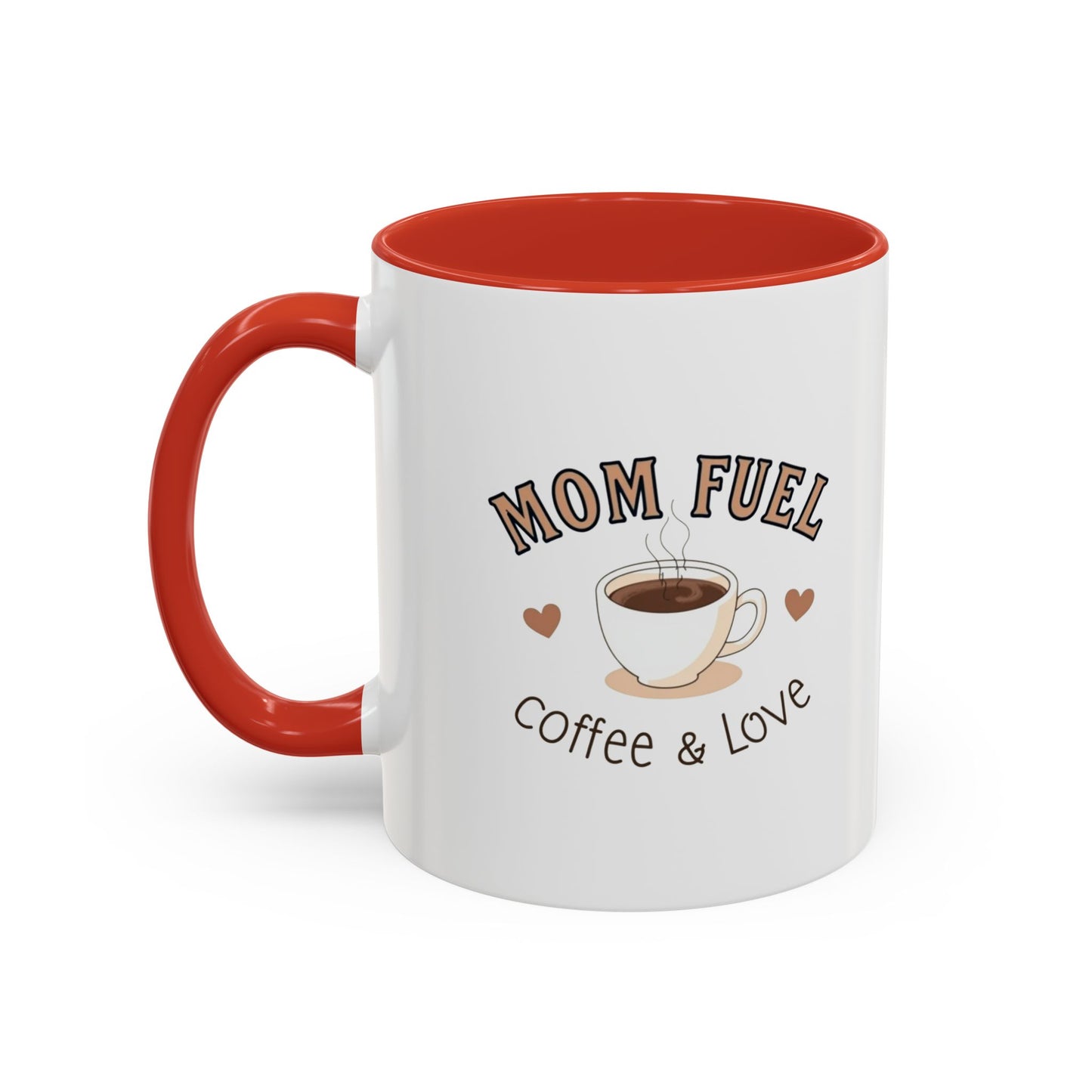 Mom Fuel Coffee Mug - Perfect Gift for Coffee Lovers, Mothers' Day, Birthday, Home Office, Ceramic Mug
