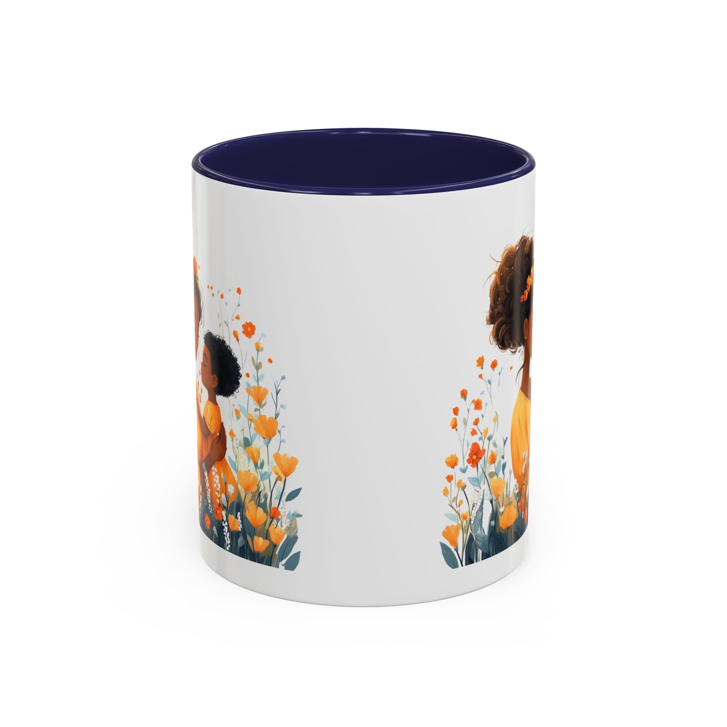 Blooming Love Mug: Floral Mom & Child Design, Perfect for Mothers Day, Family Gifts, Cozy Mornings, Tea Lovers, Coffee Time