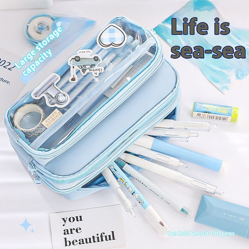 Creative Multi-functional Middle School Student Pencil Case