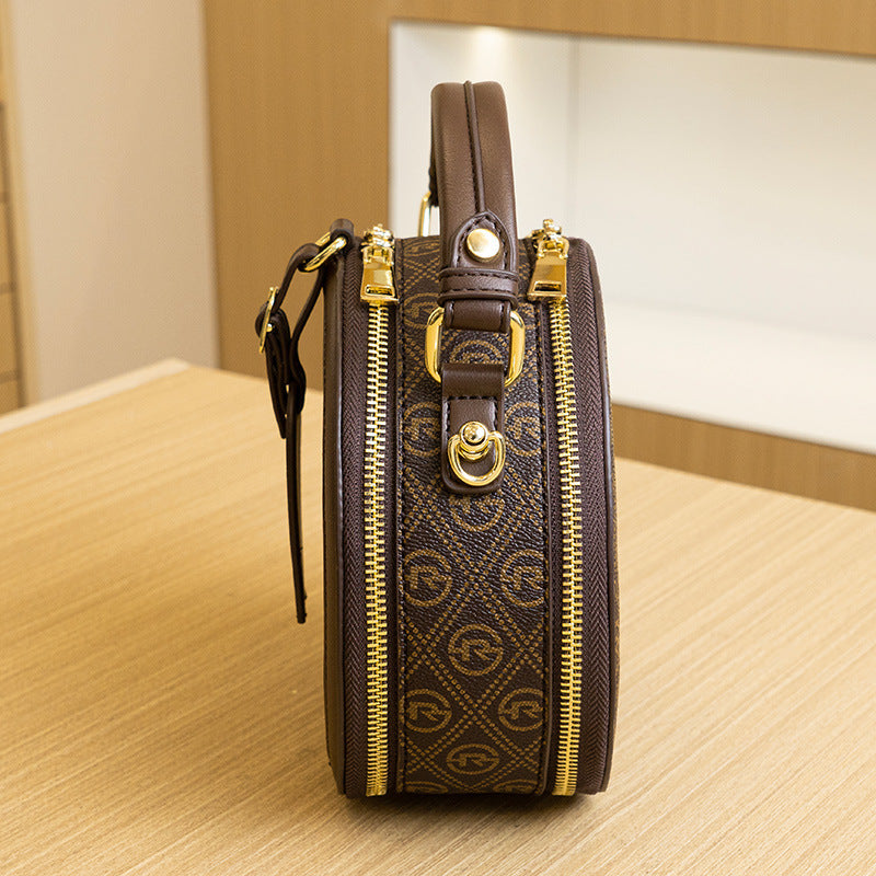 Sac à main de mode petit sac rond rétro Commuter Store Hive UNIjuntos