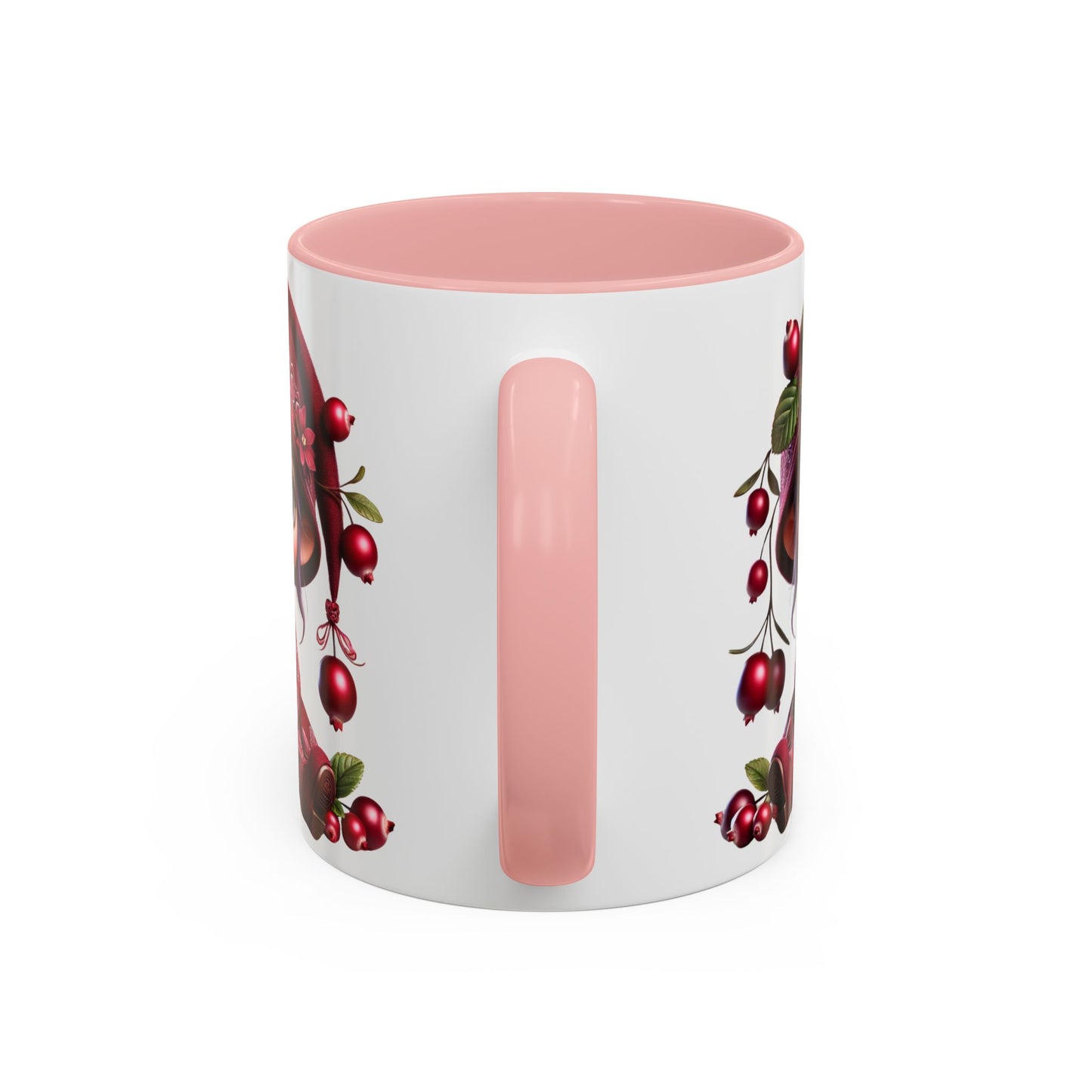 Cute Cherry Character Coffee Mug - 11oz & 15oz, Perfect for Cozy Mornings