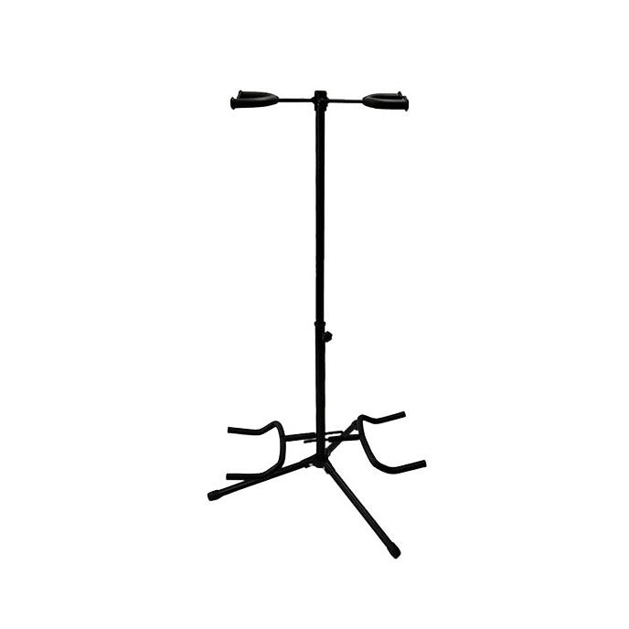 Vertical Double-headed Adjustable Guitar Stand