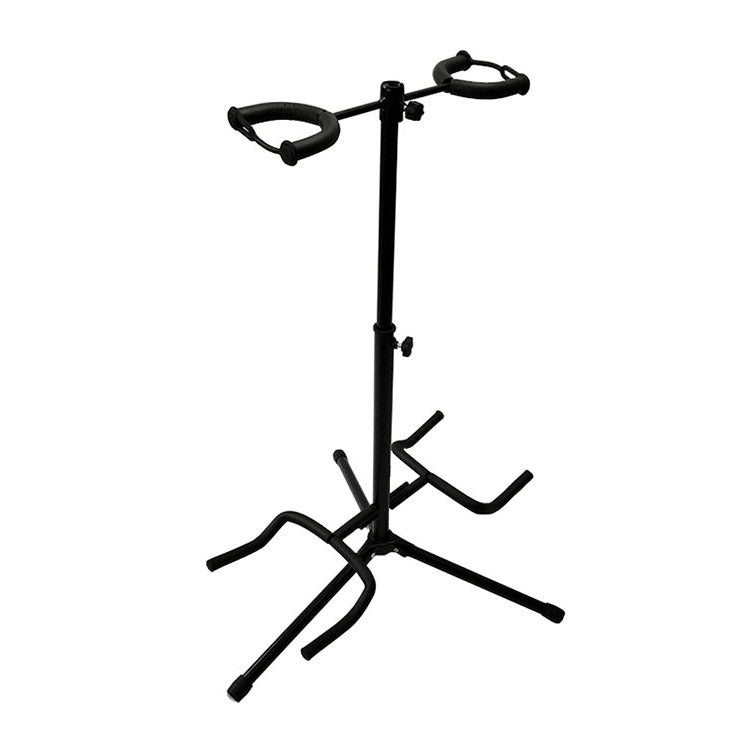 Vertical Double-headed Adjustable Guitar Stand