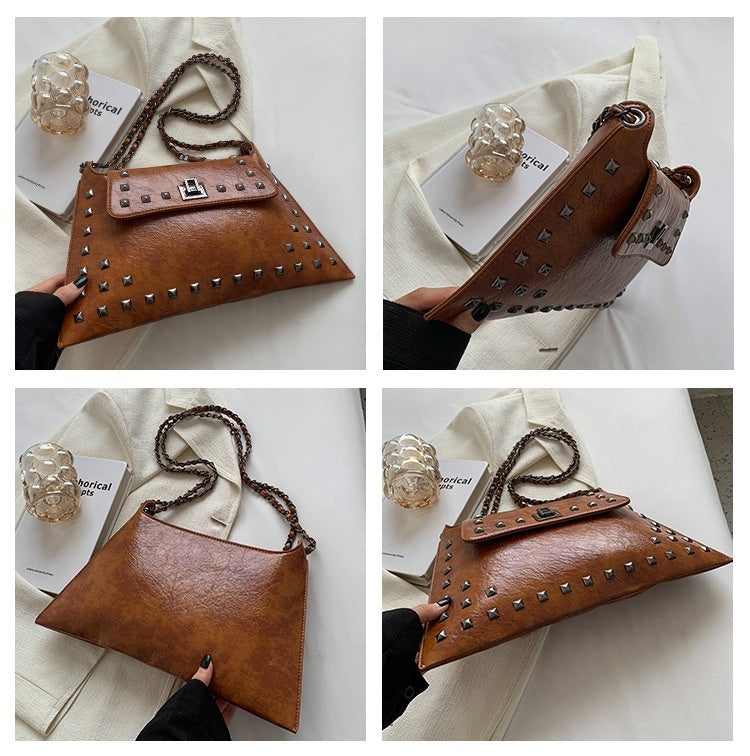 Rivet Bag Envelope Chain Crossbody