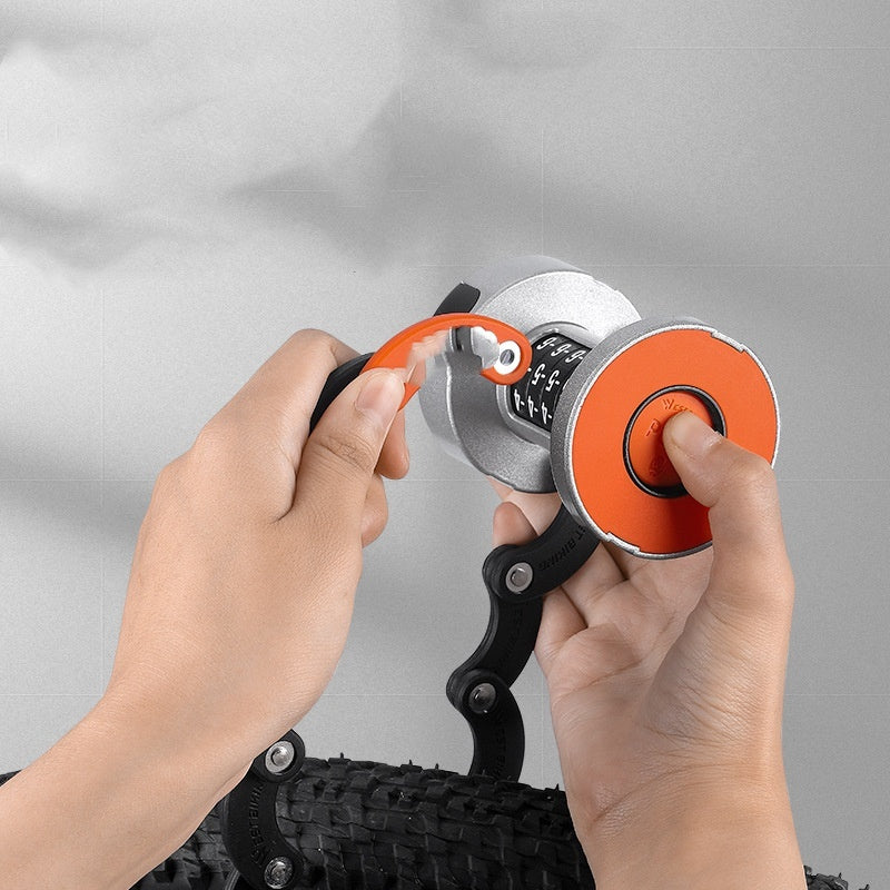 Portable Cycling Equipment Bicycle Folding Lock