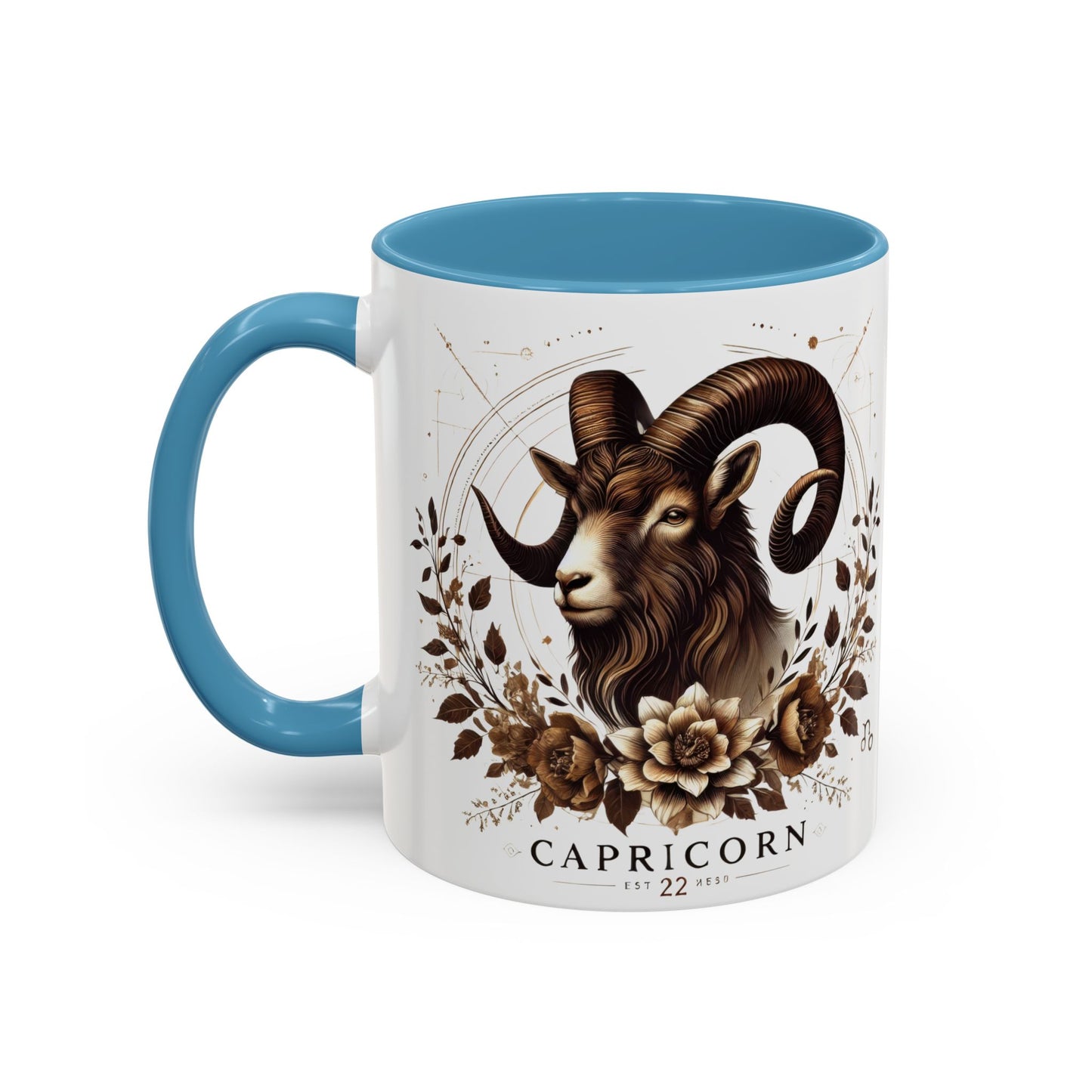 Capricorn Zodiac Coffee Mug - Elegant Astrological Design for Astrology Lovers